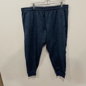 Under Armour Men's ColdGear Loose Fit Jogger Sweatpants Navy Blue XXL